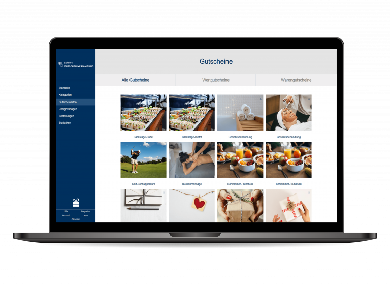 SoftTec Gutscheinverwaltung - Selbstverwaltung