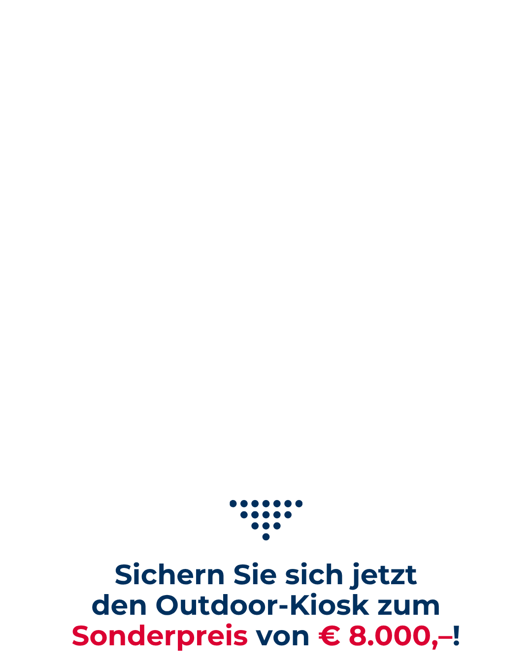 Pop-Up Kiosk Aktion